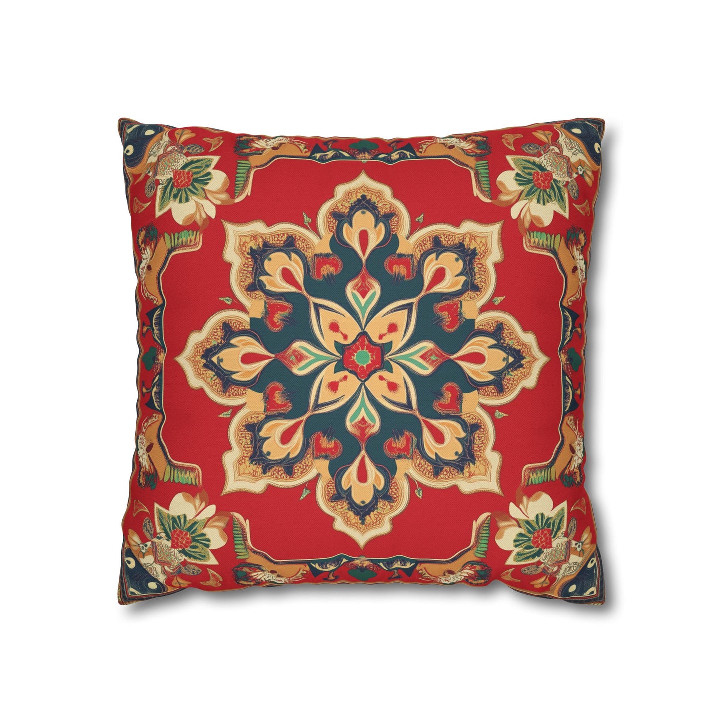 Vibrant Indian Design Pillow / Cushion Covers – Exquisite Home Decor by Sanskriti Arts