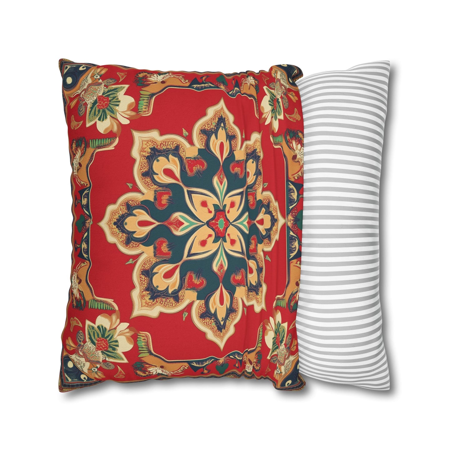 Vibrant Indian Design Pillow / Cushion Covers – Exquisite Home Decor by Sanskriti Arts