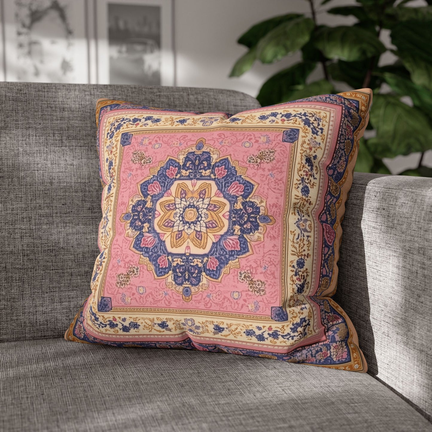 Vibrant Indian Design Pillow / Cushion Covers – Exquisite Home Decor by Sanskriti Arts