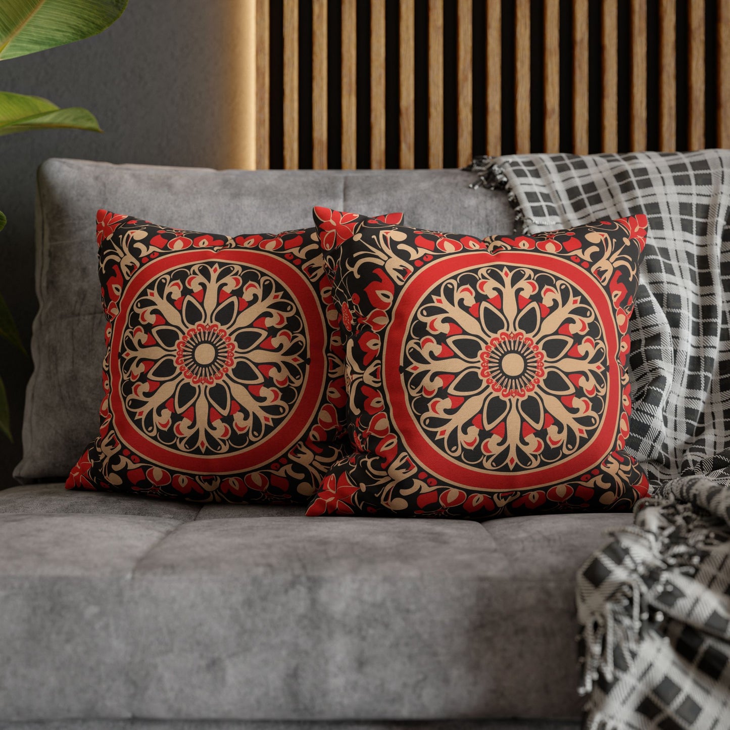 Vibrant Indian Design Pillow / Cushion Covers – Exquisite Home Decor by Sanskriti Arts