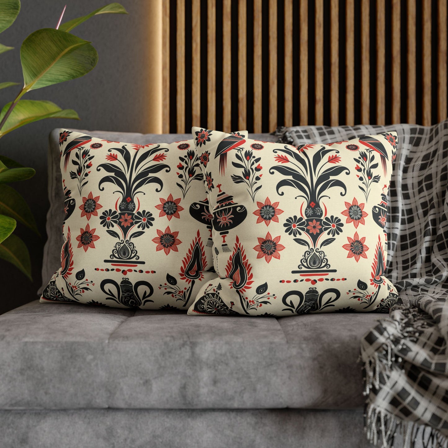 Vibrant Indian Design Pillow / Cushion Covers – Exquisite Home Decor by Sanskriti Arts