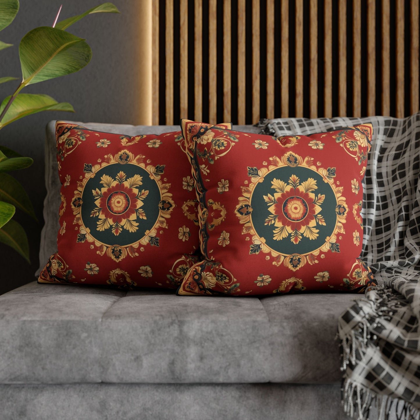 Vibrant Indian Design Pillow / Cushion Covers – Exquisite Home Decor by Sanskriti Arts
