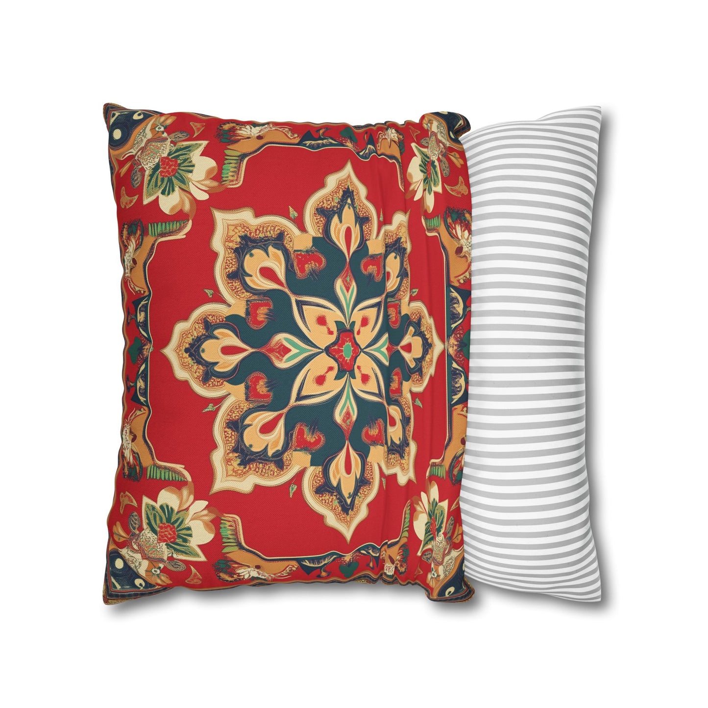 Vibrant Indian Design Pillow / Cushion Covers – Exquisite Home Decor by Sanskriti Arts