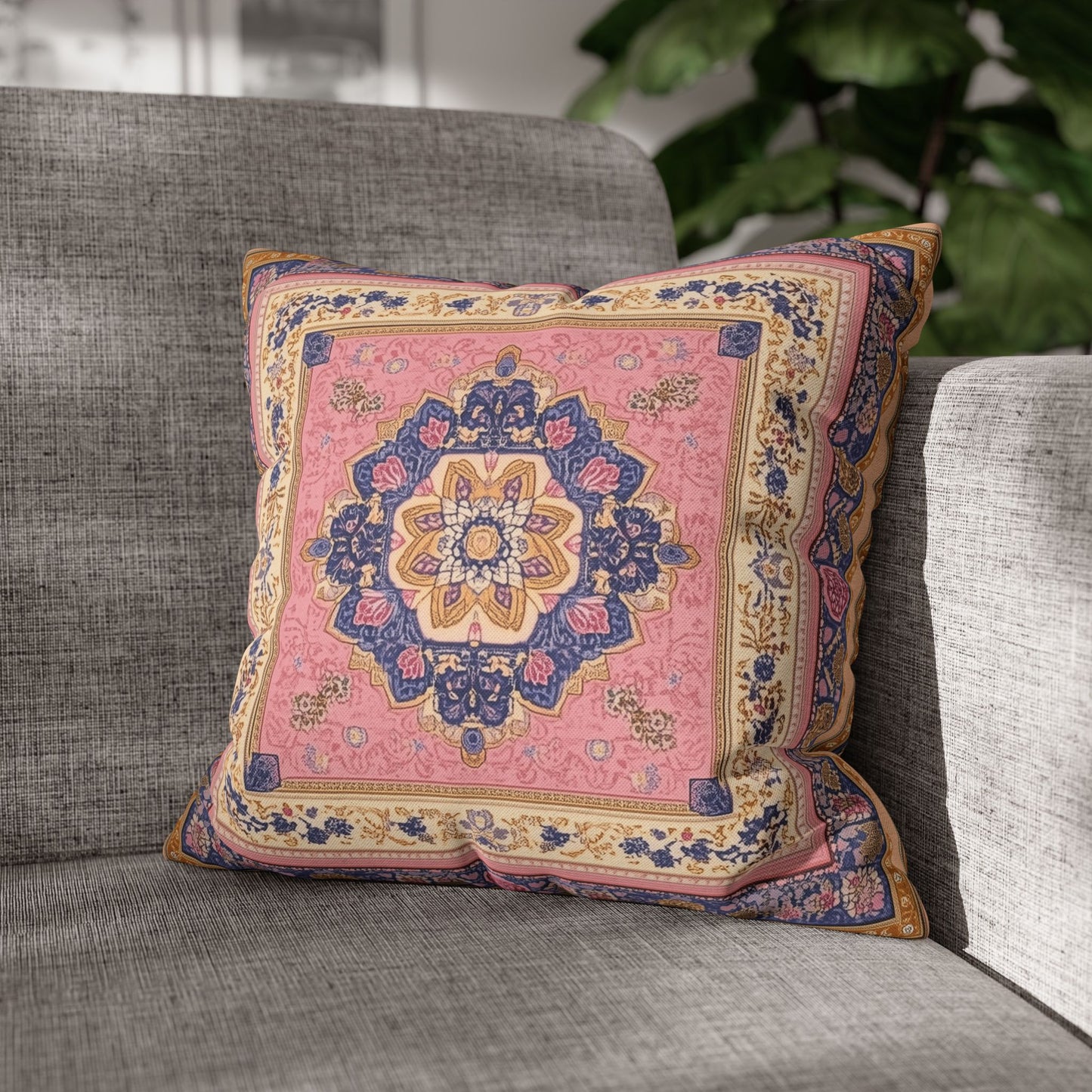 Vibrant Indian Design Pillow / Cushion Covers – Exquisite Home Decor by Sanskriti Arts