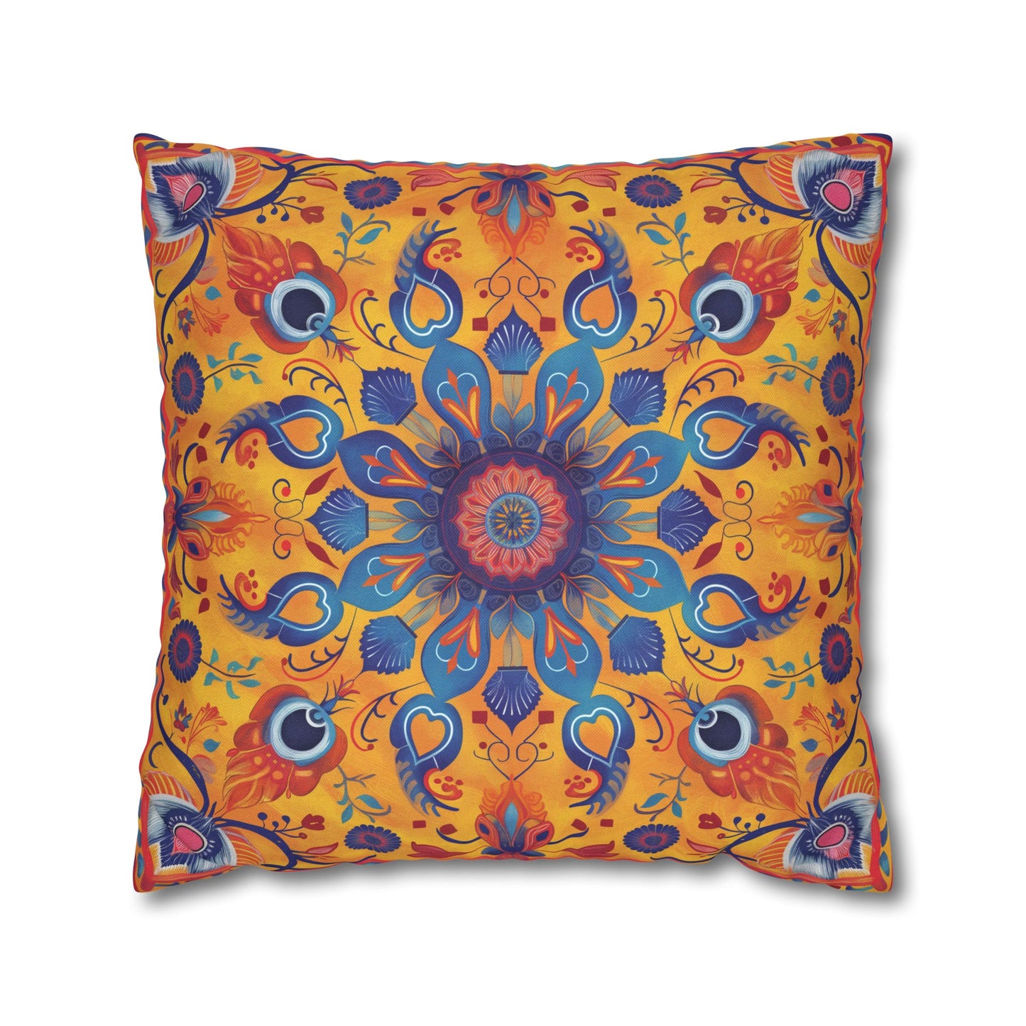 Vibrant Indian Design Pillow / Cushion Covers – Exquisite Home Decor by Sanskriti Arts