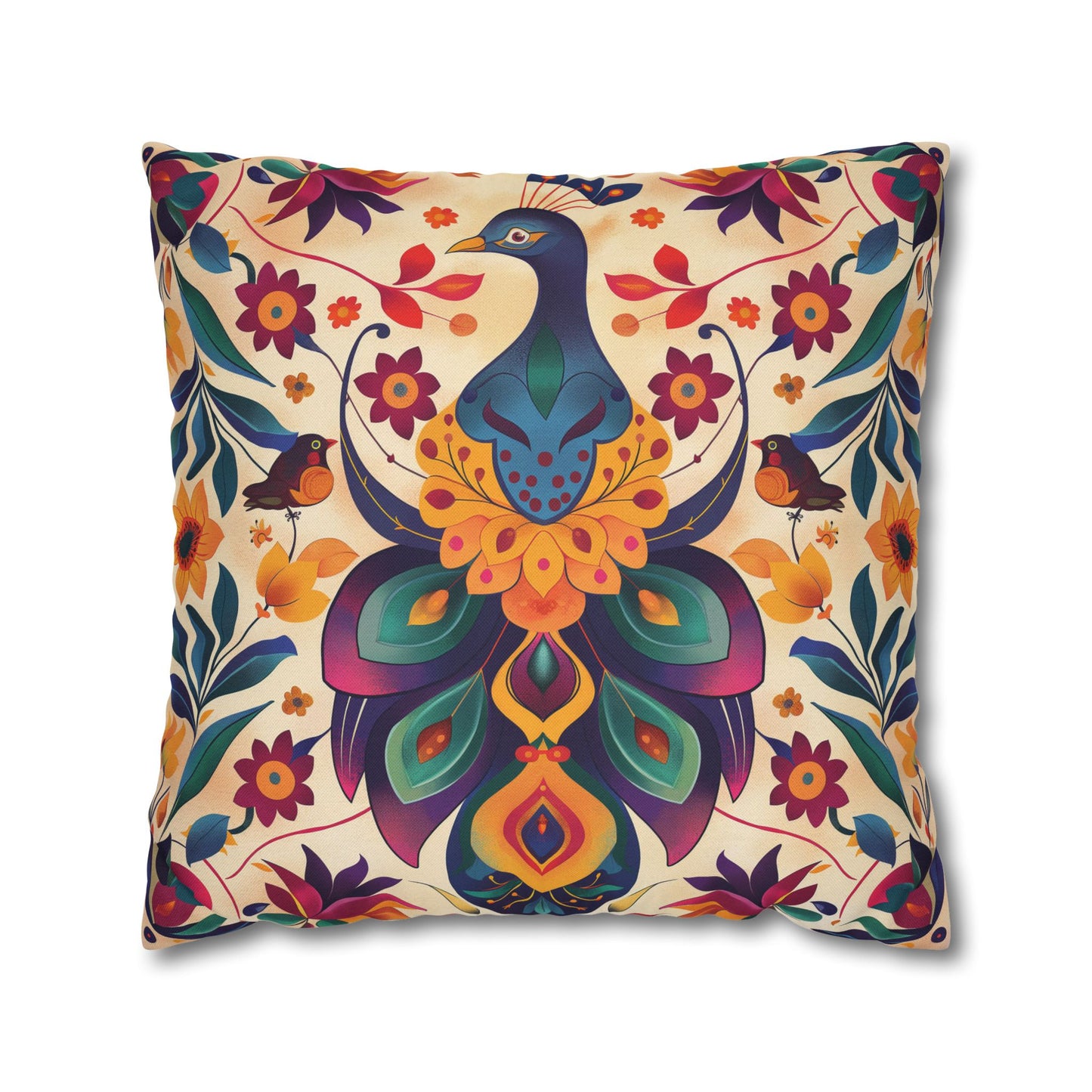 Vibrant Indian Design Pillow / Cushion Covers – Exquisite Home Decor by Sanskriti Arts