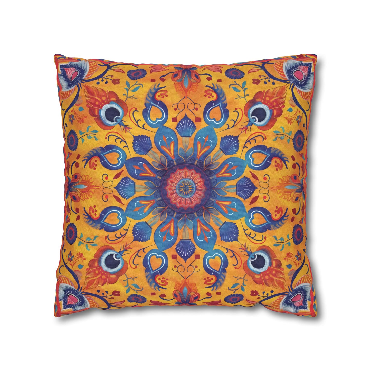 Vibrant Indian Design Pillow / Cushion Covers – Exquisite Home Decor by Sanskriti Arts