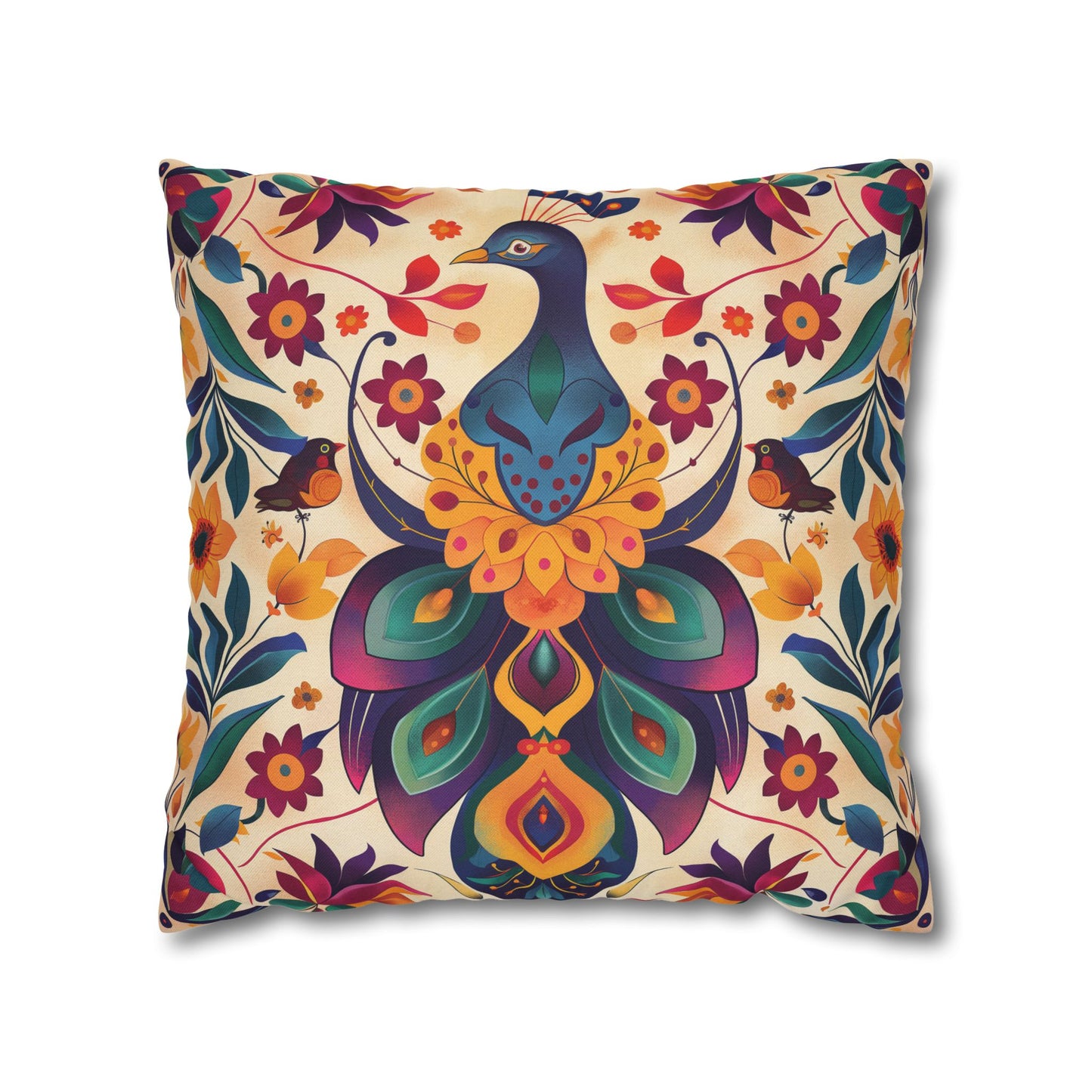 Vibrant Indian Design Pillow / Cushion Covers – Exquisite Home Decor by Sanskriti Arts
