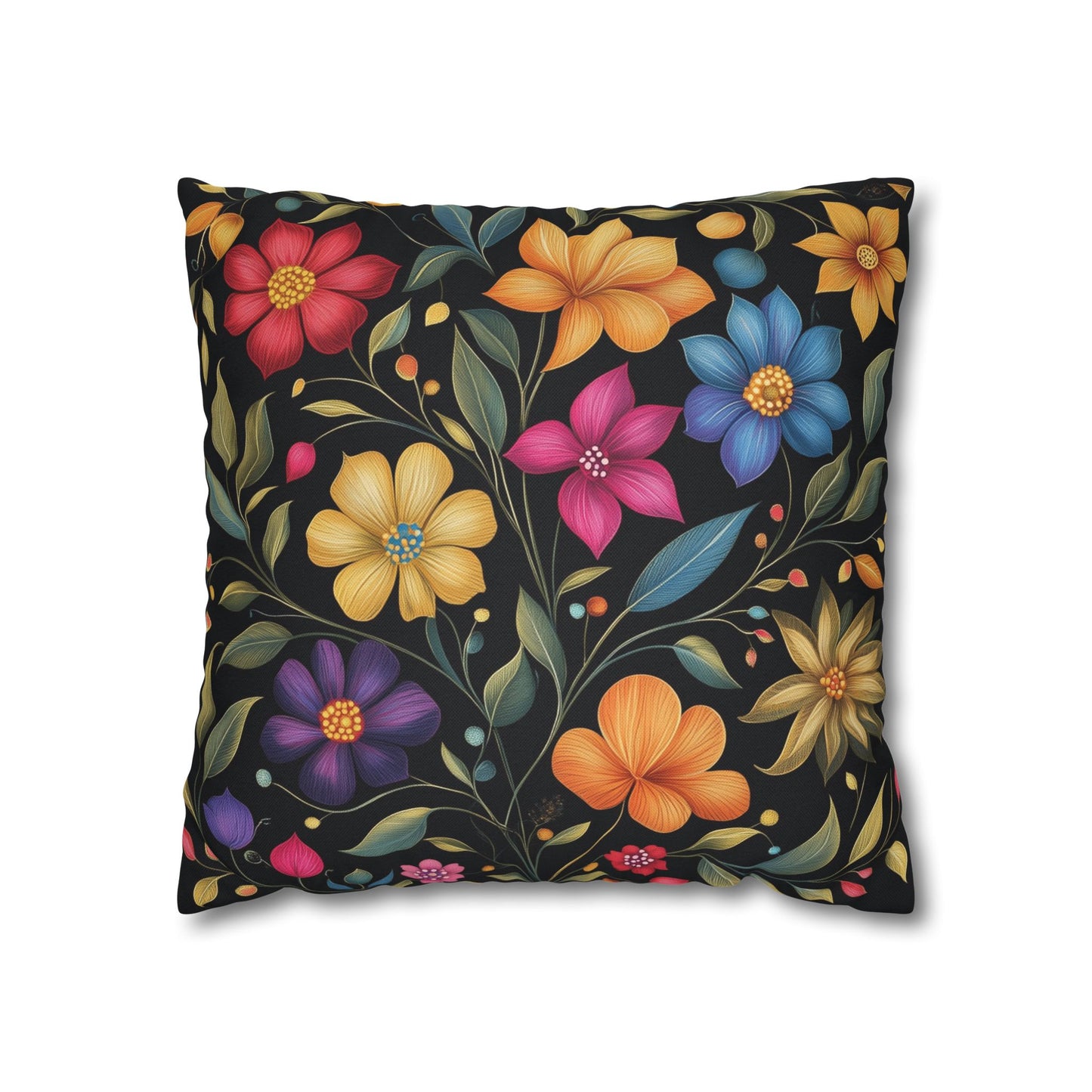 Vibrant Indian Design Pillow / Cushion Covers – Exquisite Home Decor by Sanskriti Arts