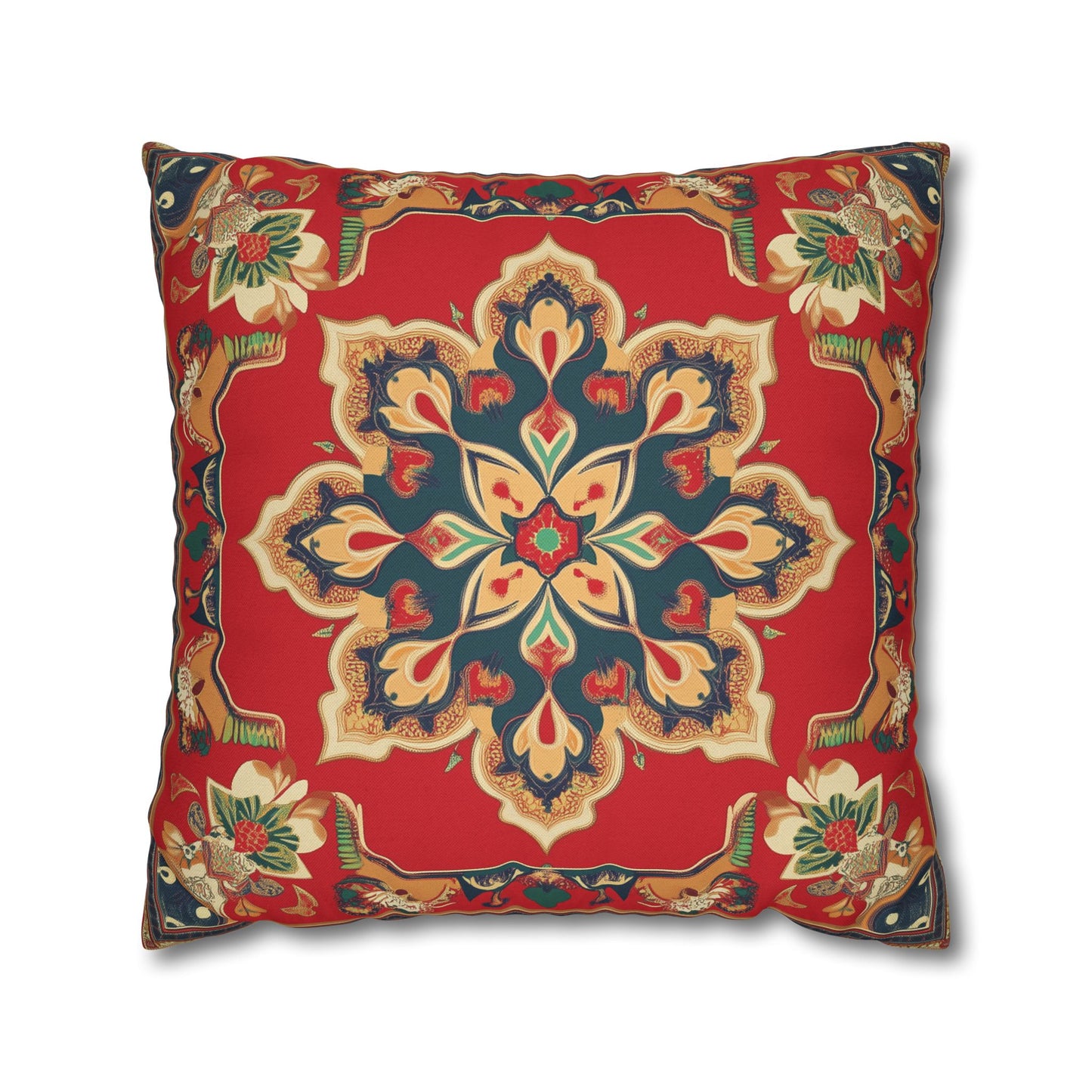 Vibrant Indian Design Pillow / Cushion Covers – Exquisite Home Decor by Sanskriti Arts