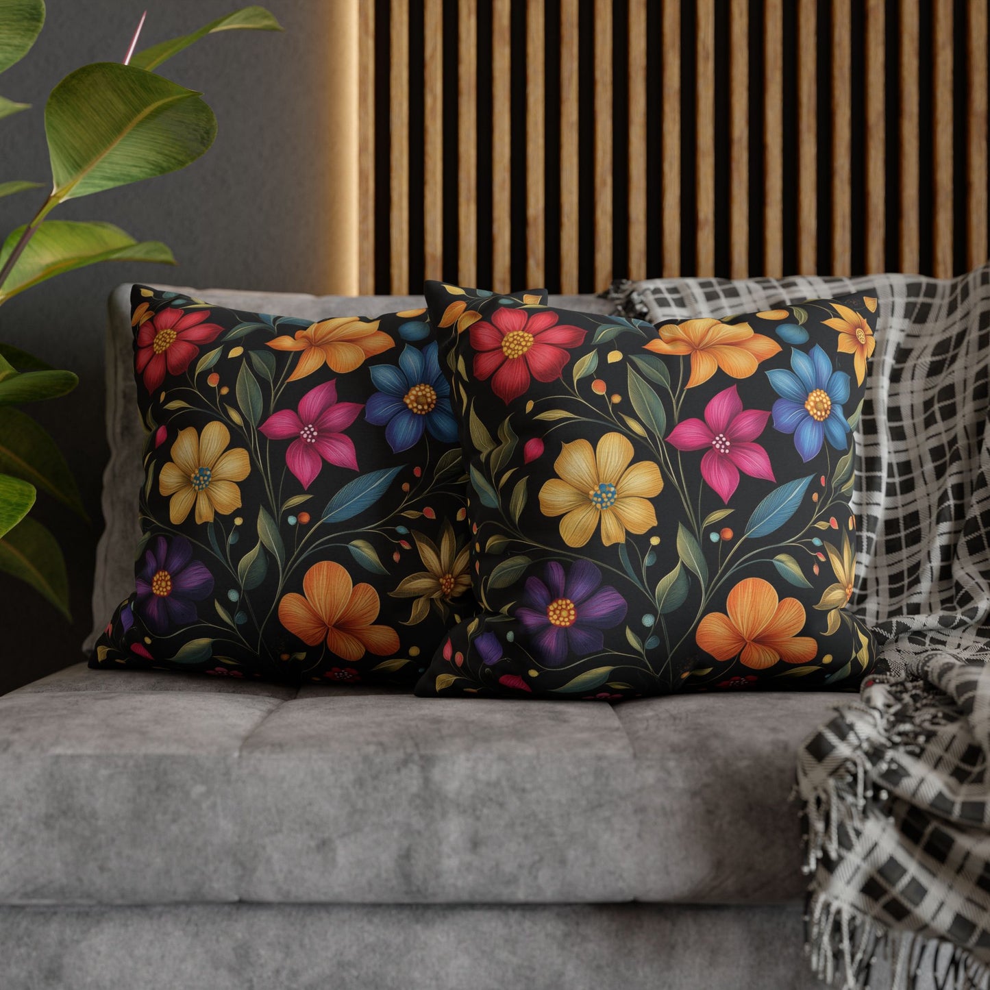 Vibrant Indian Design Pillow / Cushion Covers – Exquisite Home Decor by Sanskriti Arts