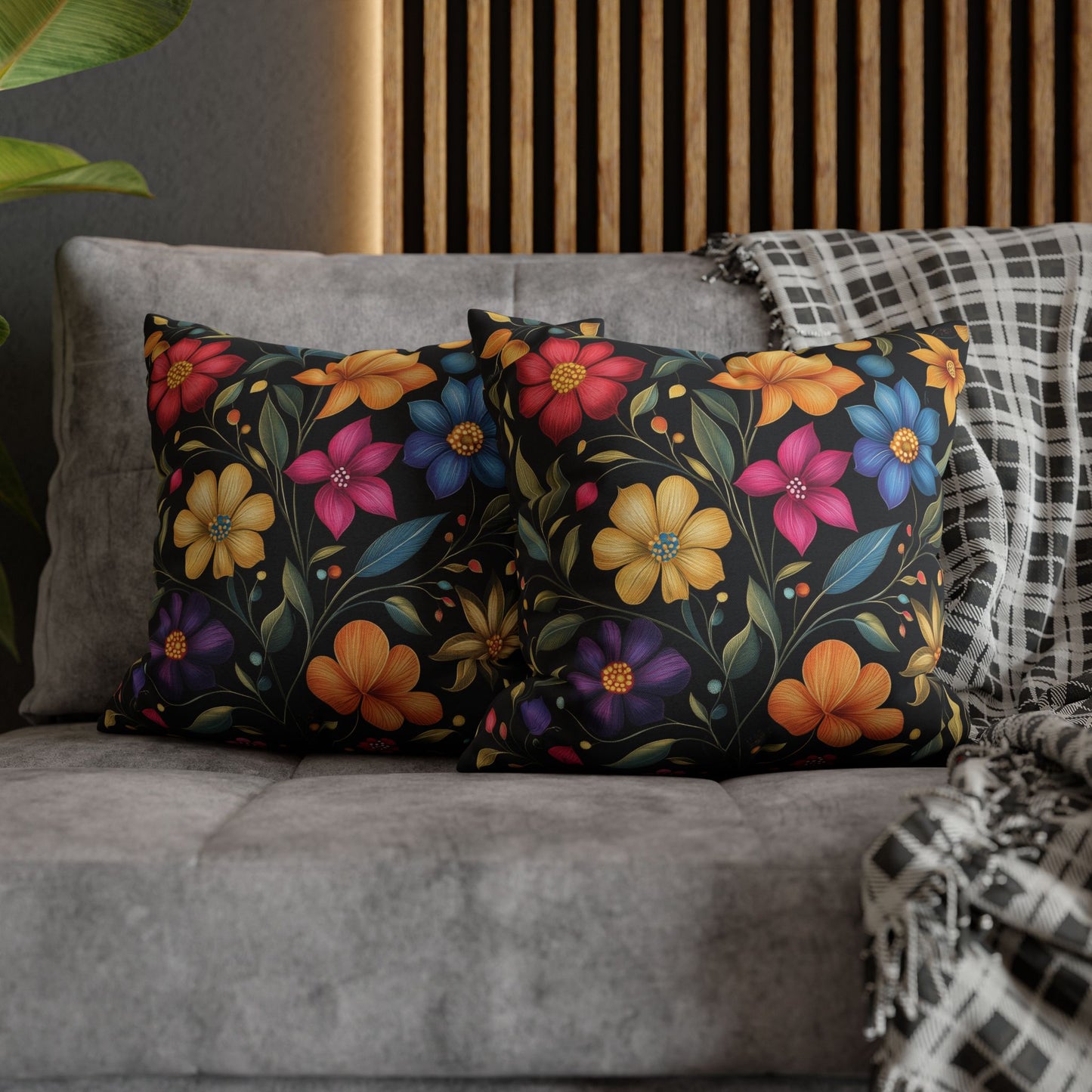 Vibrant Indian Design Pillow / Cushion Covers – Exquisite Home Decor by Sanskriti Arts