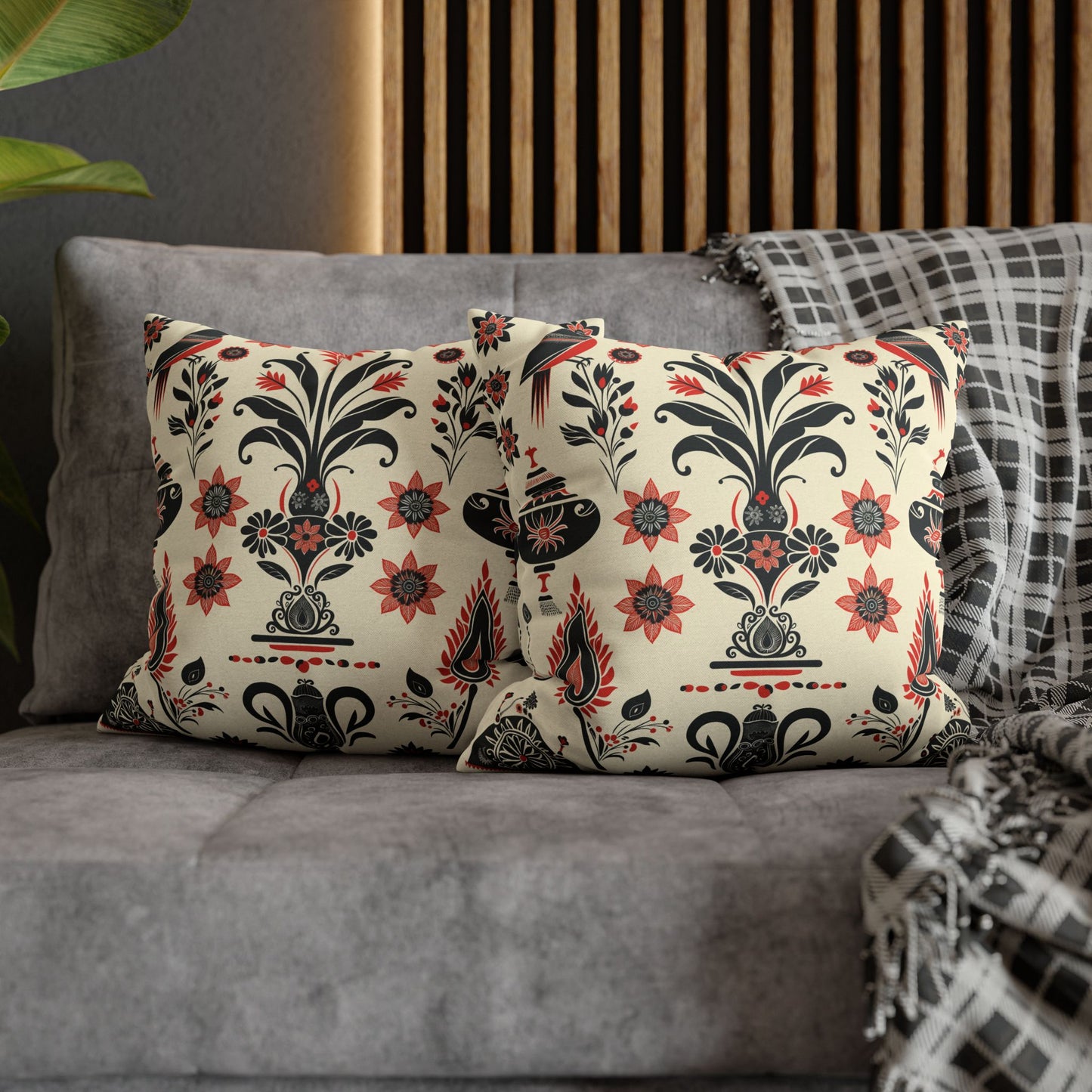 Vibrant Indian Design Pillow / Cushion Covers – Exquisite Home Decor by Sanskriti Arts