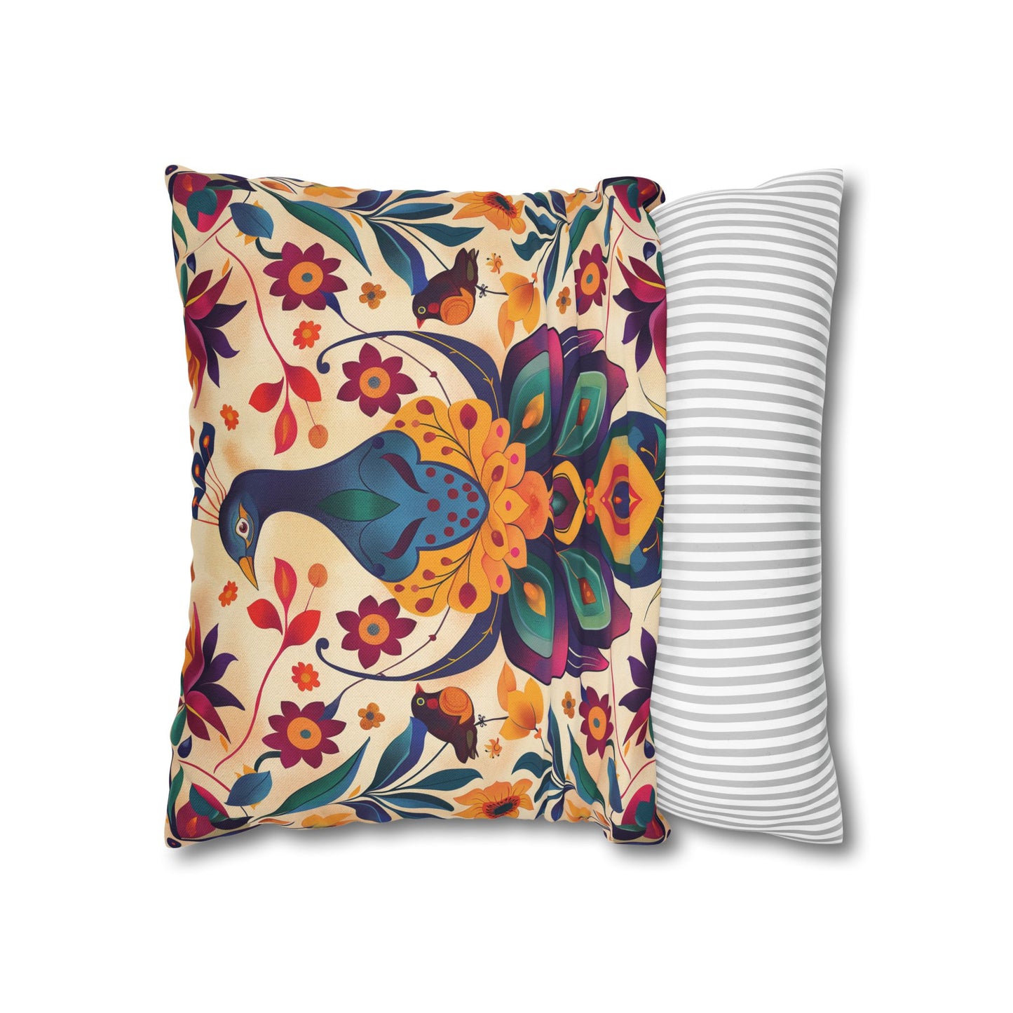 Vibrant Indian Design Pillow / Cushion Covers – Exquisite Home Decor by Sanskriti Arts