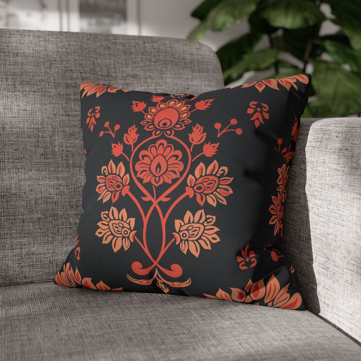 Vibrant Indian Design Pillow / Cushion Covers – Exquisite Home Decor by Sanskriti Arts