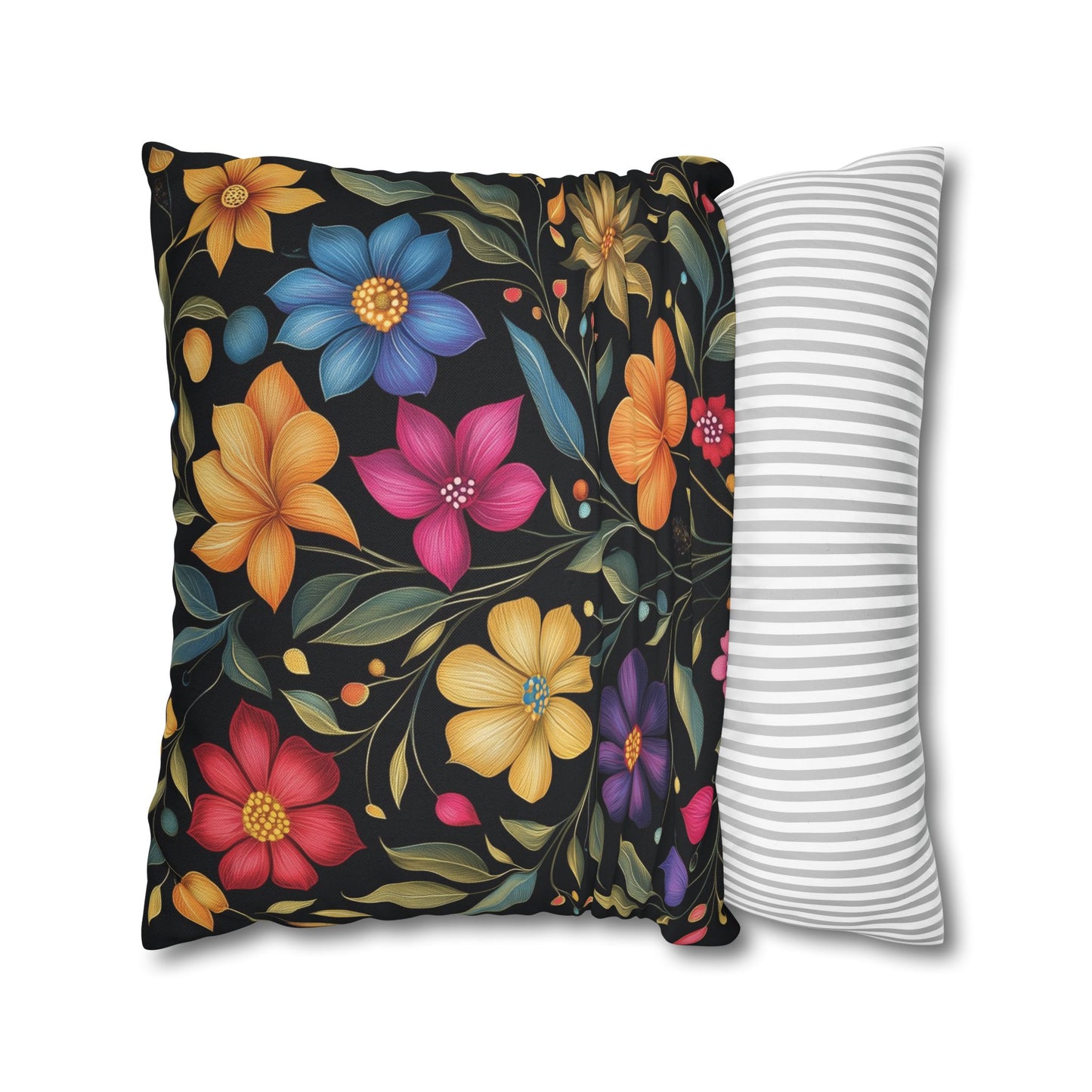 Vibrant Indian Design Pillow / Cushion Covers – Exquisite Home Decor by Sanskriti Arts