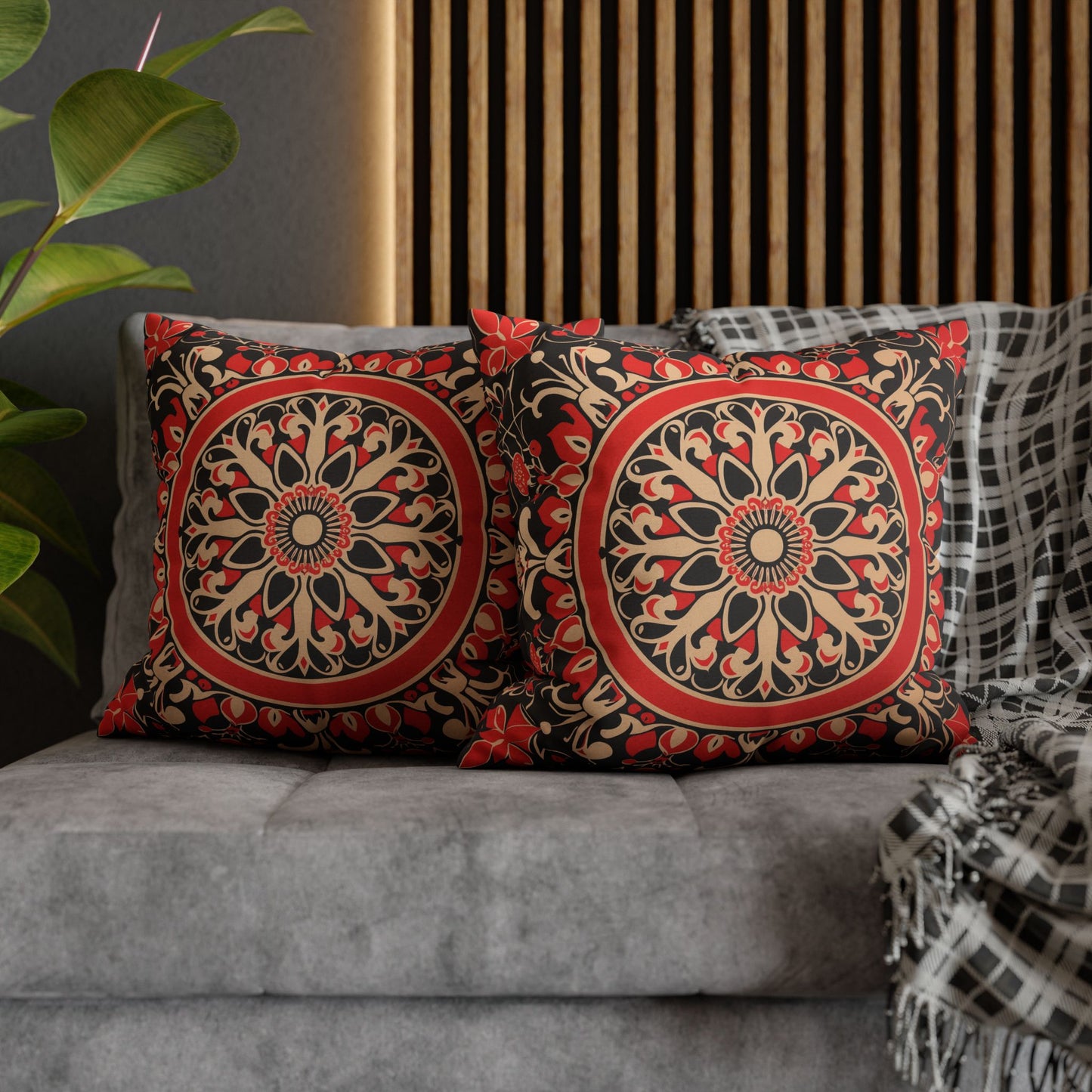 Vibrant Indian Design Pillow / Cushion Covers – Exquisite Home Decor by Sanskriti Arts