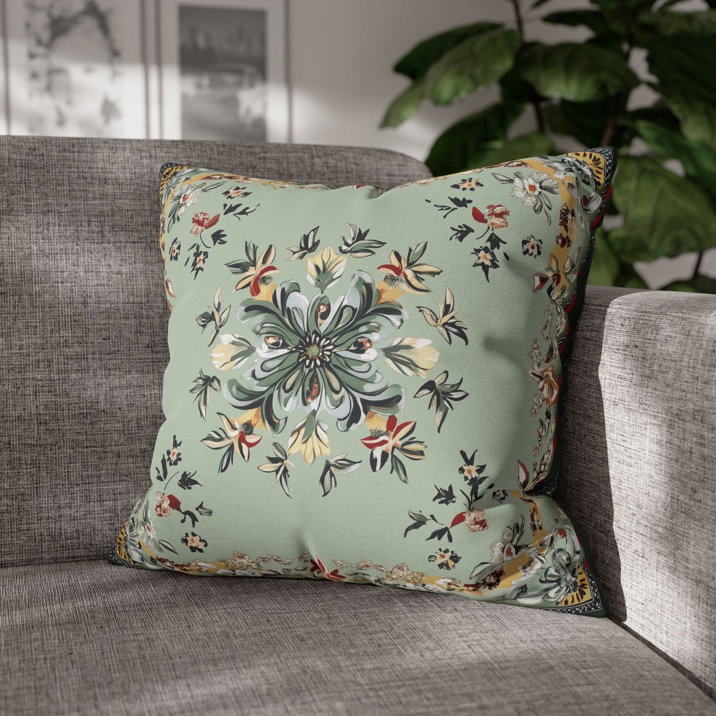 Vibrant Indian Design Pillow / Cushion Covers – Exquisite Home Decor by Sanskriti Arts