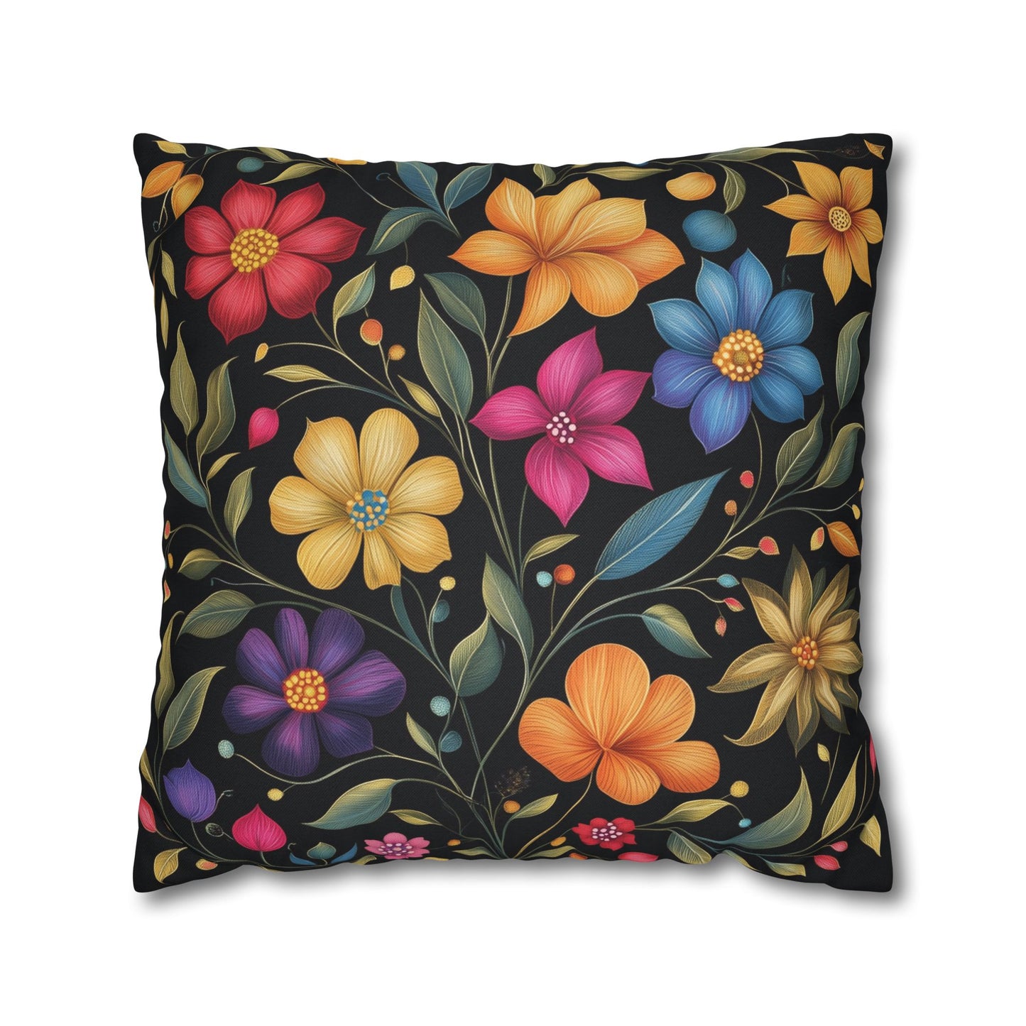 Vibrant Indian Design Pillow / Cushion Covers – Exquisite Home Decor by Sanskriti Arts
