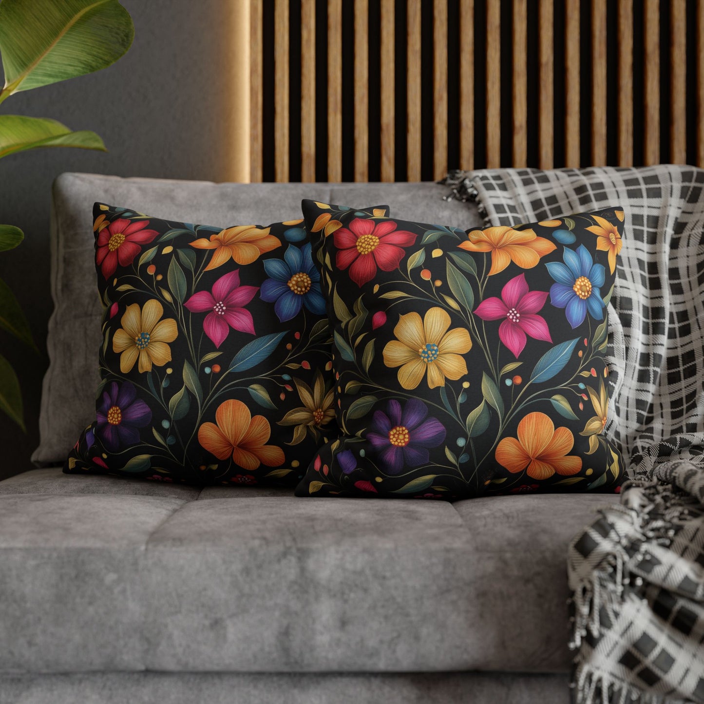 Vibrant Indian Design Pillow / Cushion Covers – Exquisite Home Decor by Sanskriti Arts