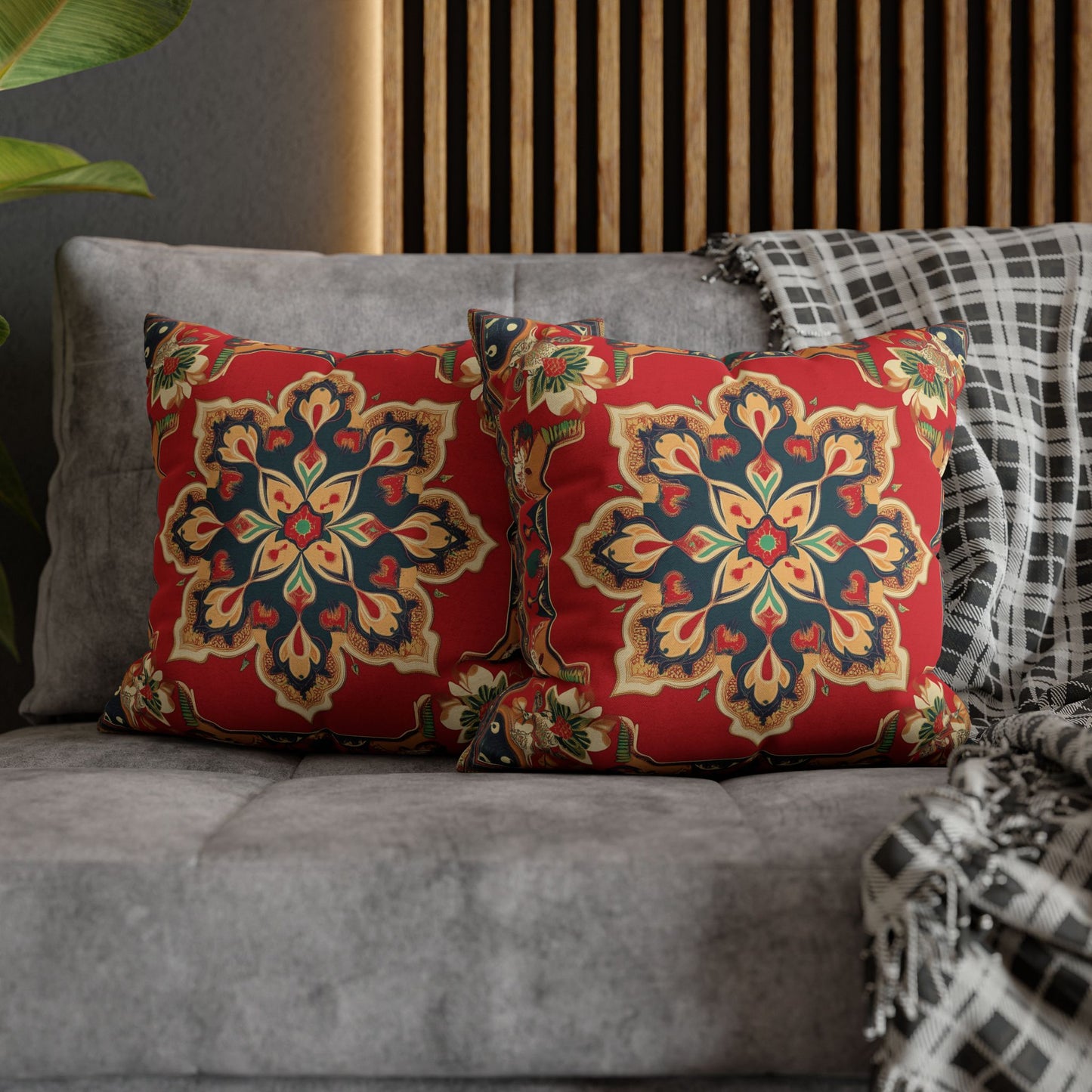 Vibrant Indian Design Pillow / Cushion Covers – Exquisite Home Decor by Sanskriti Arts