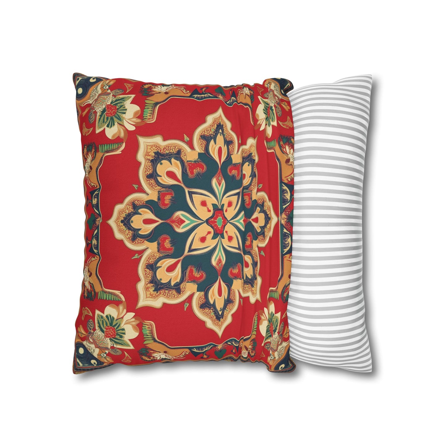Vibrant Indian Design Pillow / Cushion Covers – Exquisite Home Decor by Sanskriti Arts