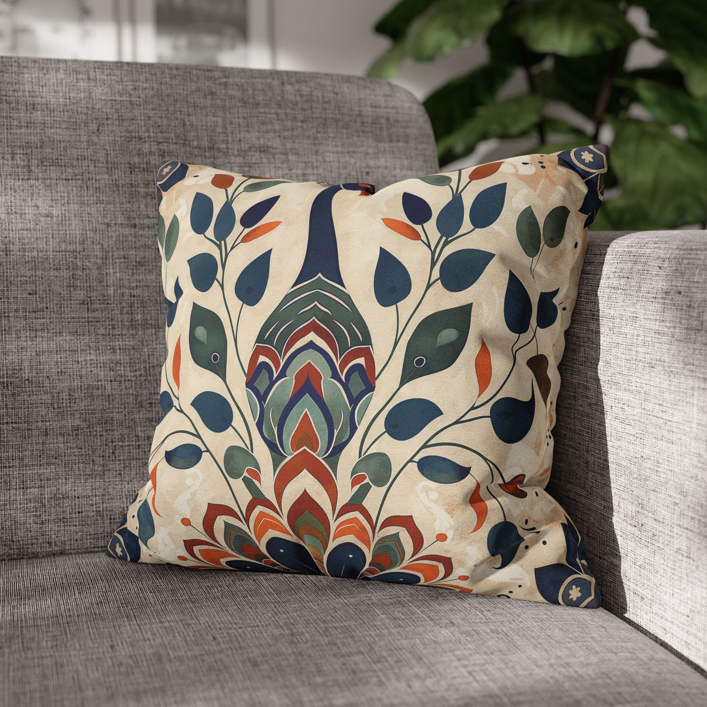 Vibrant Indian Design Pillow / Cushion Covers – Exquisite Home Decor by Sanskriti Arts