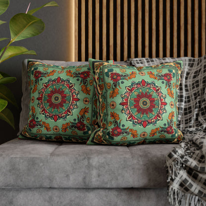 Vibrant Indian Design Pillow / Cushion Covers – Exquisite Home Decor by Sanskriti Arts