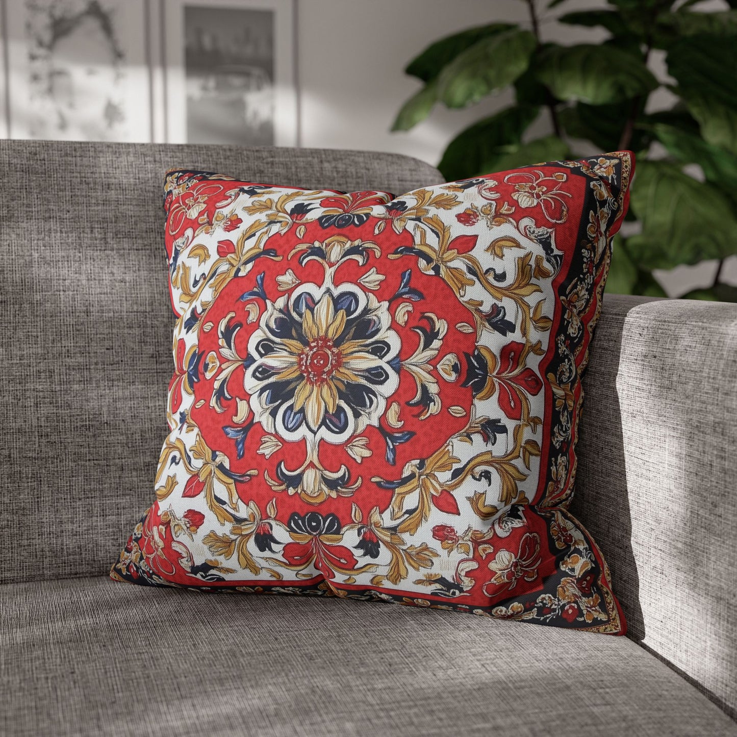 Vibrant Indian Design Pillow / Cushion Covers – Exquisite Home Decor by Sanskriti Arts