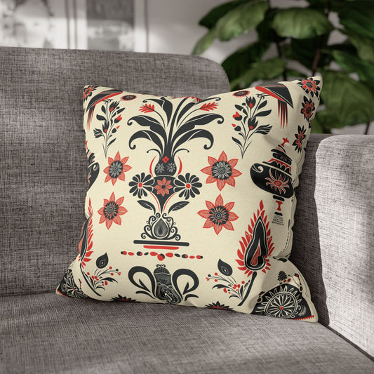 Vibrant Indian Design Pillow / Cushion Covers – Exquisite Home Decor by Sanskriti Arts