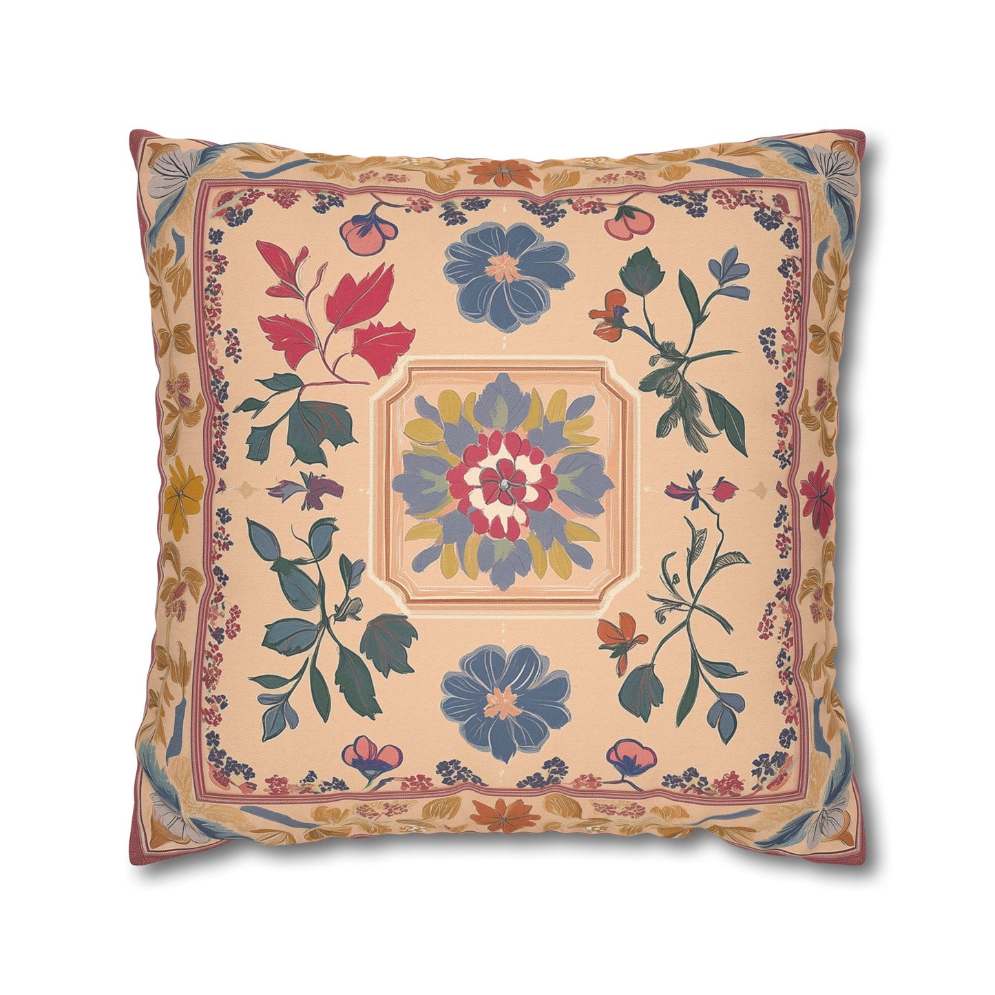 Vibrant Indian Design Pillow / Cushion Covers – Exquisite Home Decor by Sanskriti Arts