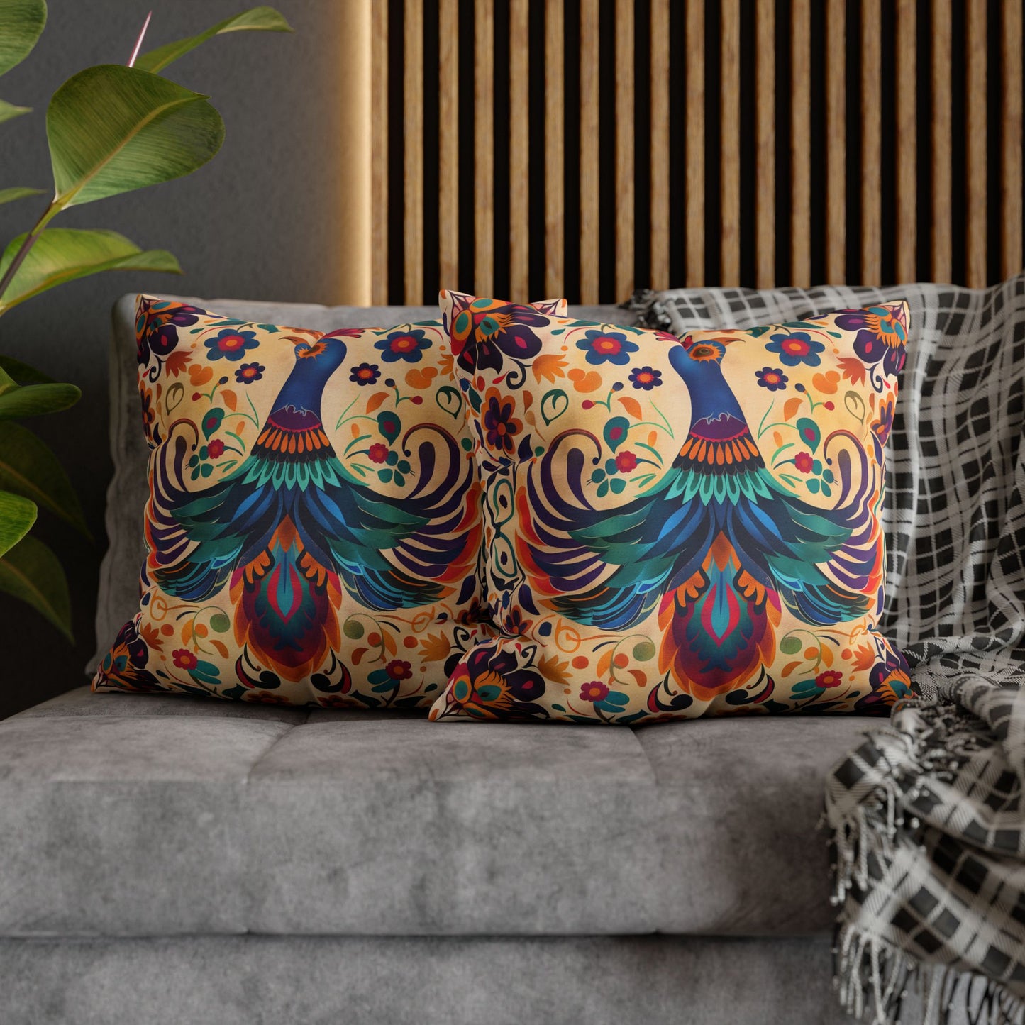 Vibrant Indian Design Pillow / Cushion Covers – Exquisite Home Decor by Sanskriti Arts