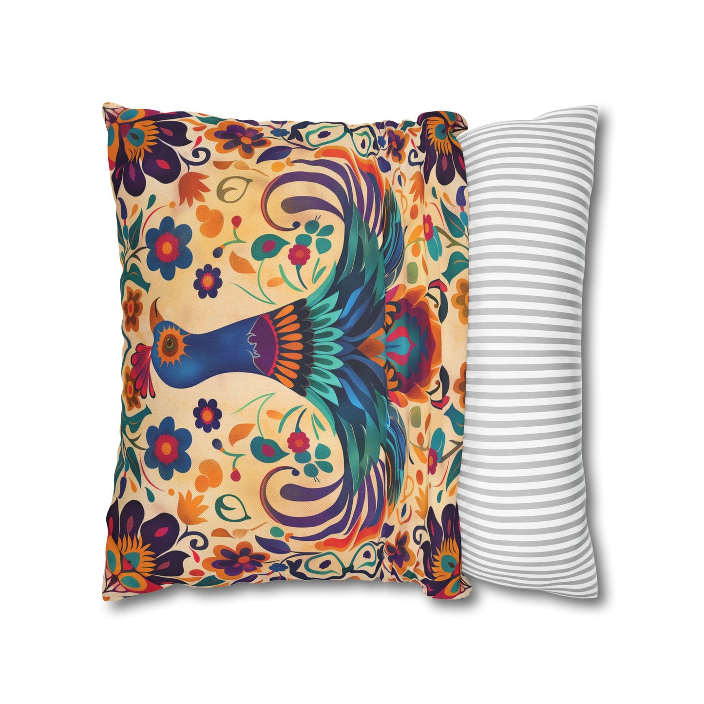 Vibrant Indian Design Pillow / Cushion Covers – Exquisite Home Decor by Sanskriti Arts