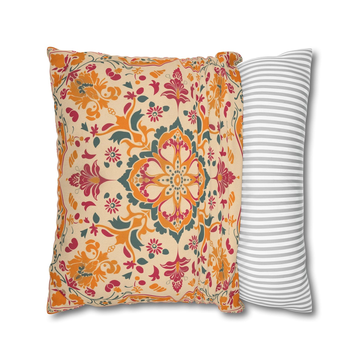 Vibrant Indian Design Pillow / Cushion Covers – Exquisite Home Decor by Sanskriti Arts