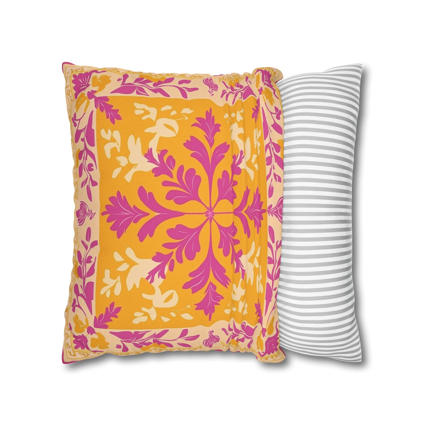 Vibrant Indian Design Pillow / Cushion Covers – Exquisite Home Decor by Sanskriti Arts