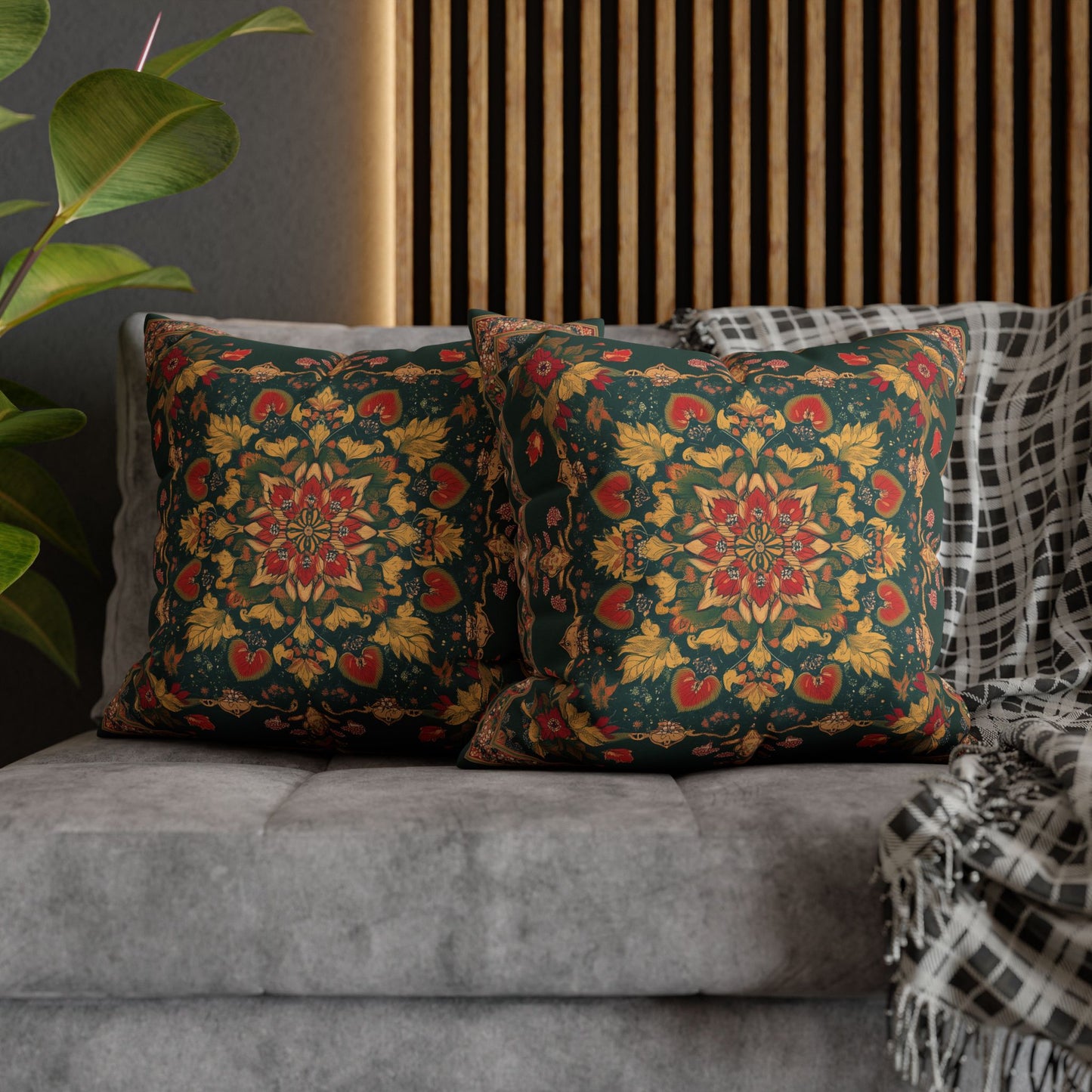 Vibrant Indian Design Pillow / Cushion Covers – Exquisite Home Decor by Sanskriti Arts