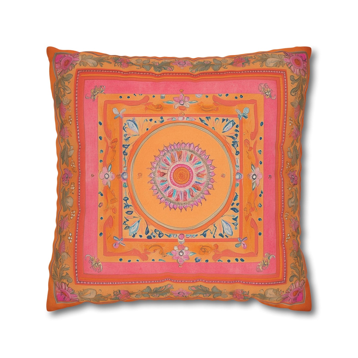 Vibrant Indian Design Pillow / Cushion Covers – Exquisite Home Decor by Sanskriti Arts