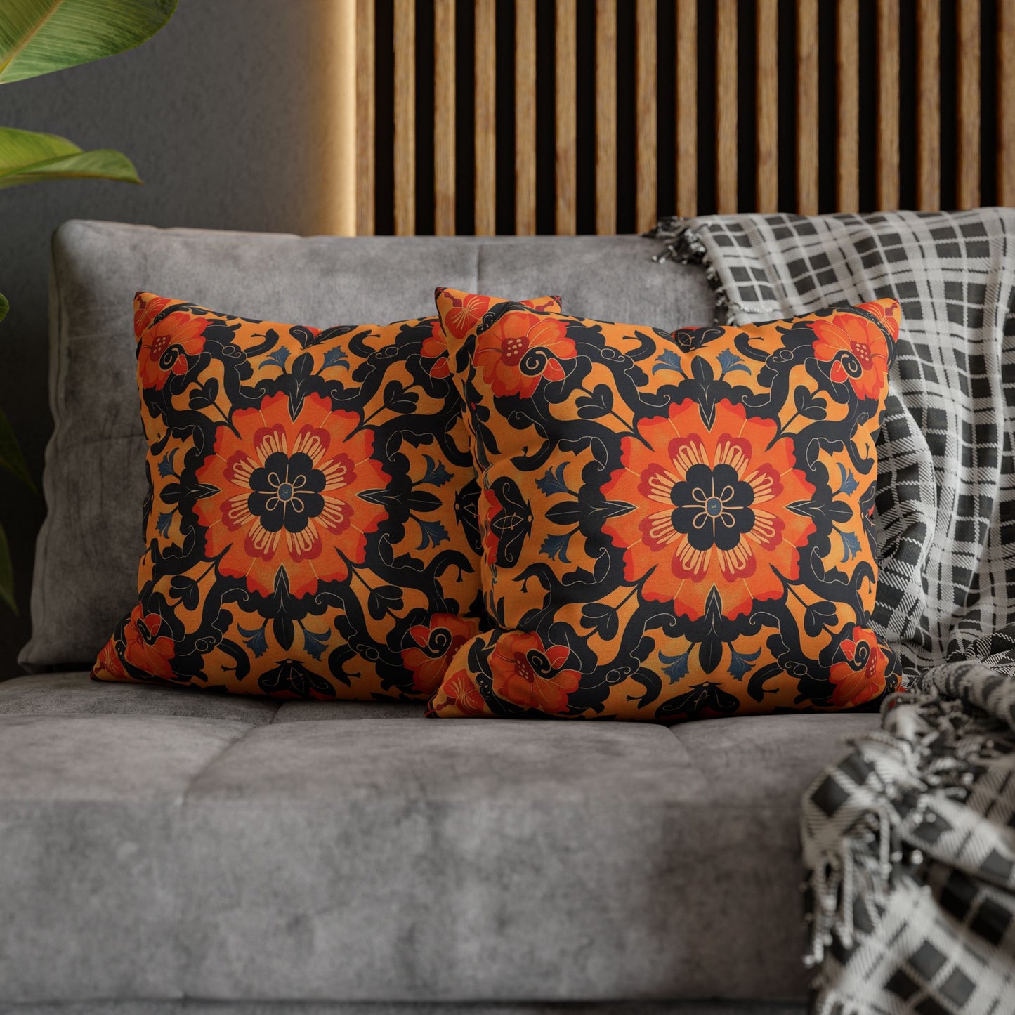 Vibrant Indian Design Pillow / Cushion Covers – Exquisite Home Decor by Sanskriti Arts