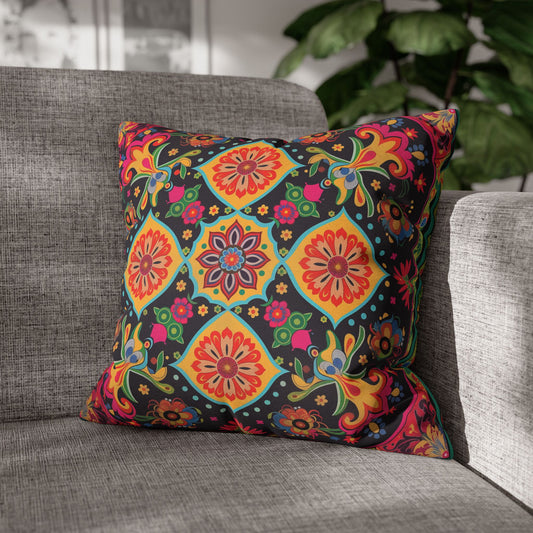 Vibrant Indian Design Pillow / Cushion Covers – Exquisite Home Decor by Sanskriti Arts