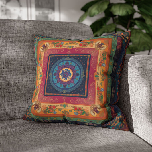 Vibrant Indian Design Pillow / Cushion Covers – Exquisite Home Decor by Sanskriti Arts