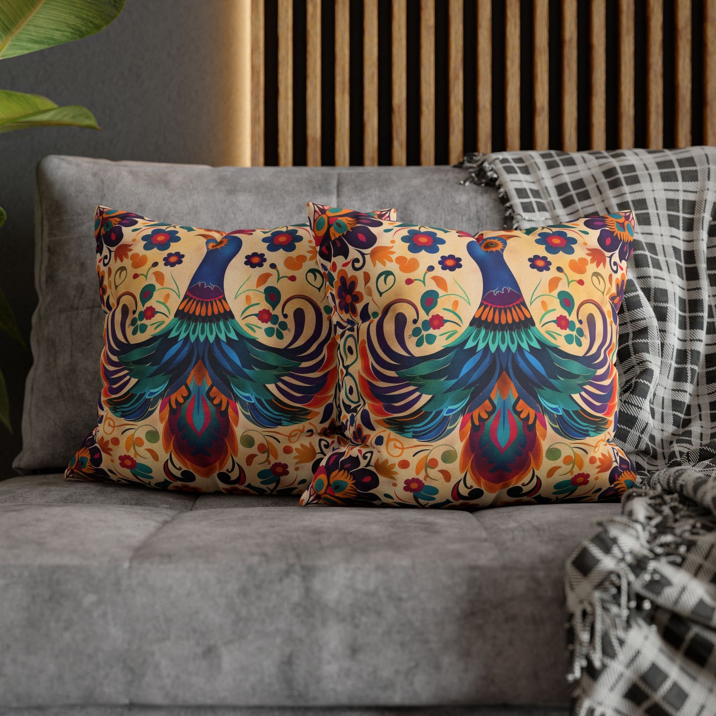 Vibrant Indian Design Pillow / Cushion Covers – Exquisite Home Decor by Sanskriti Arts