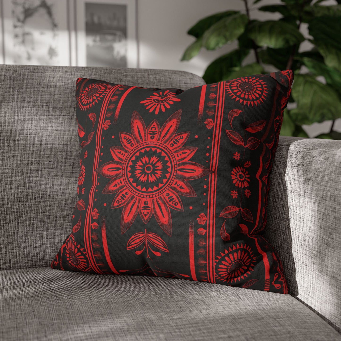 Vibrant Indian Design Pillow / Cushion Covers – Exquisite Home Decor by Sanskriti Arts