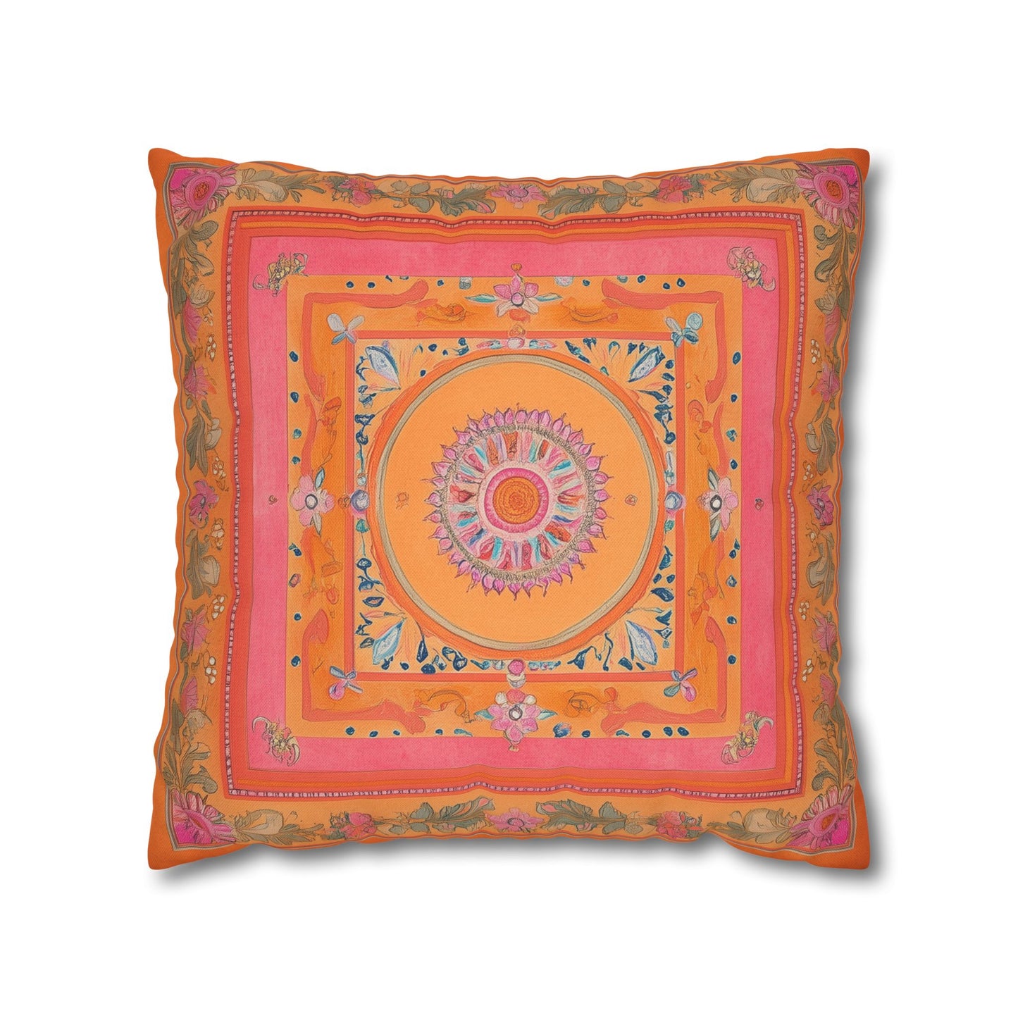 Vibrant Indian Design Pillow / Cushion Covers – Exquisite Home Decor by Sanskriti Arts