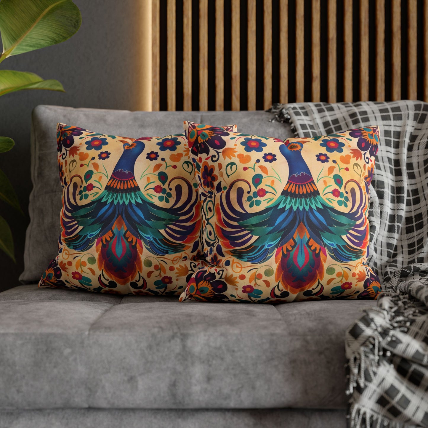 Vibrant Indian Design Pillow / Cushion Covers – Exquisite Home Decor by Sanskriti Arts