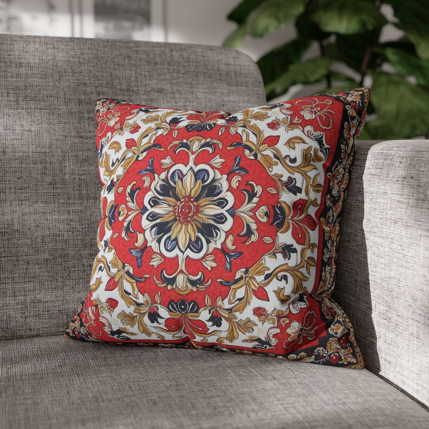 Vibrant Indian Design Pillow / Cushion Covers – Exquisite Home Decor by Sanskriti Arts