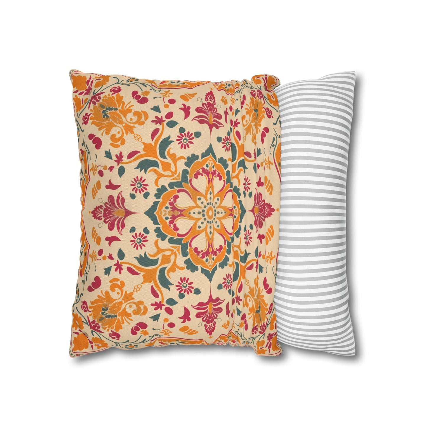 Vibrant Indian Design Pillow / Cushion Covers – Exquisite Home Decor by Sanskriti Arts