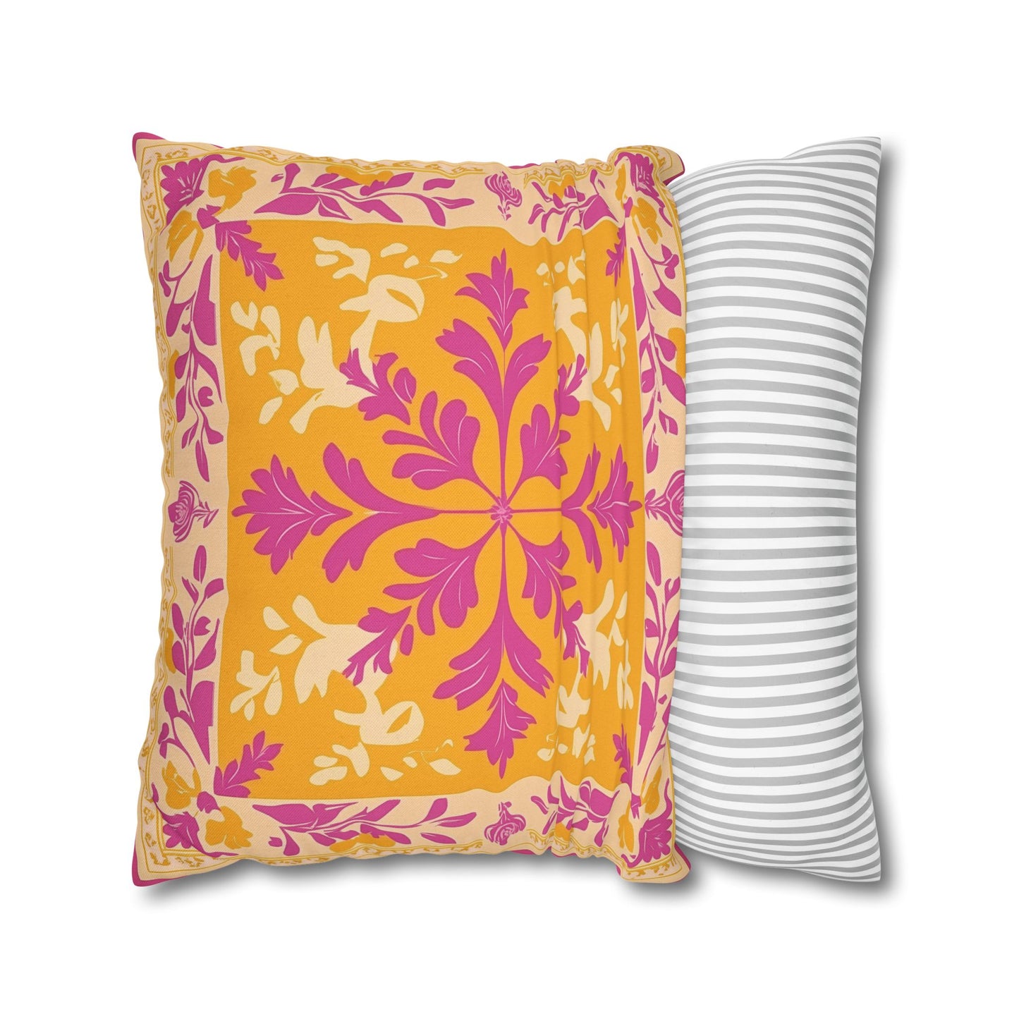 Vibrant Indian Design Pillow / Cushion Covers – Exquisite Home Decor by Sanskriti Arts