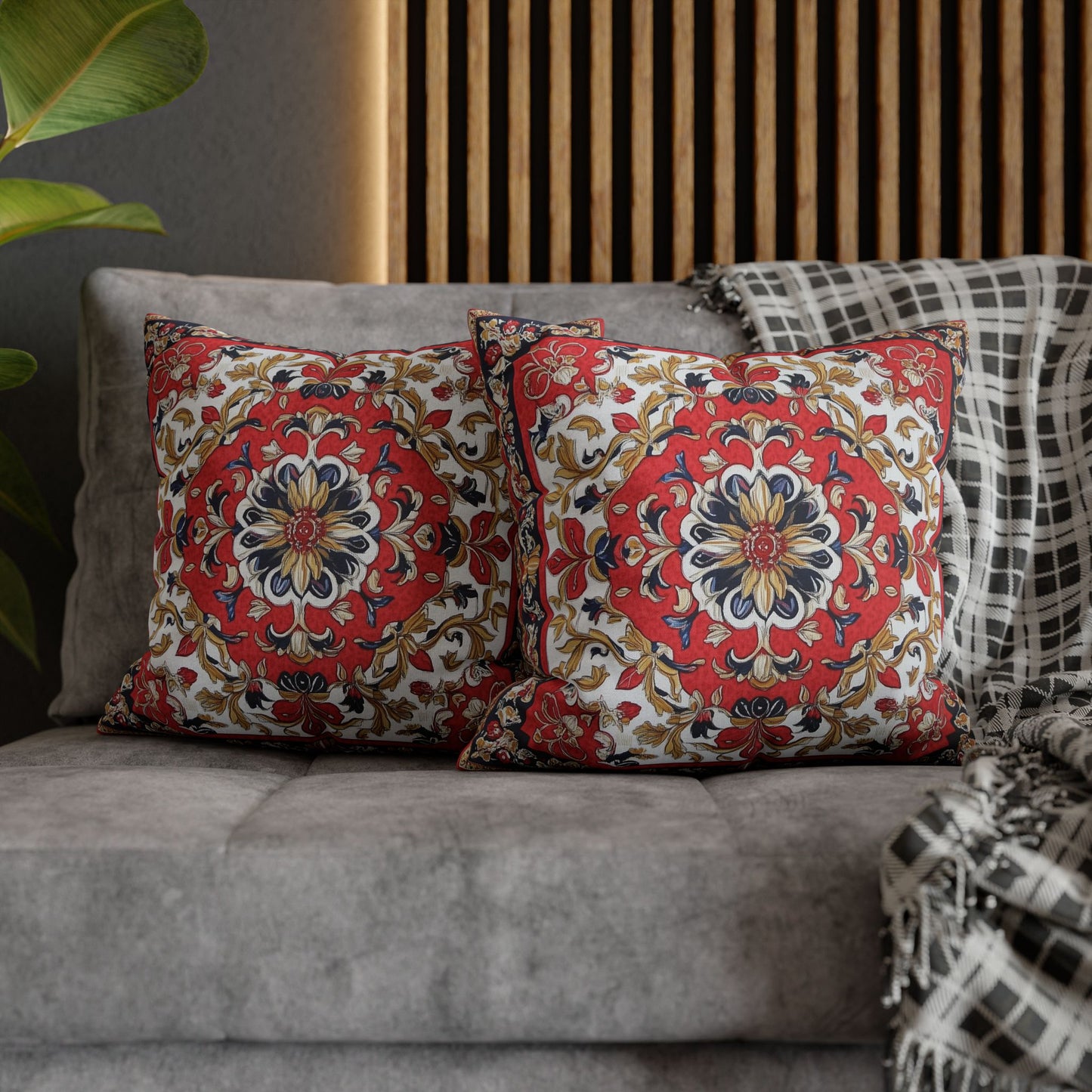 Vibrant Indian Design Pillow / Cushion Covers – Exquisite Home Decor by Sanskriti Arts