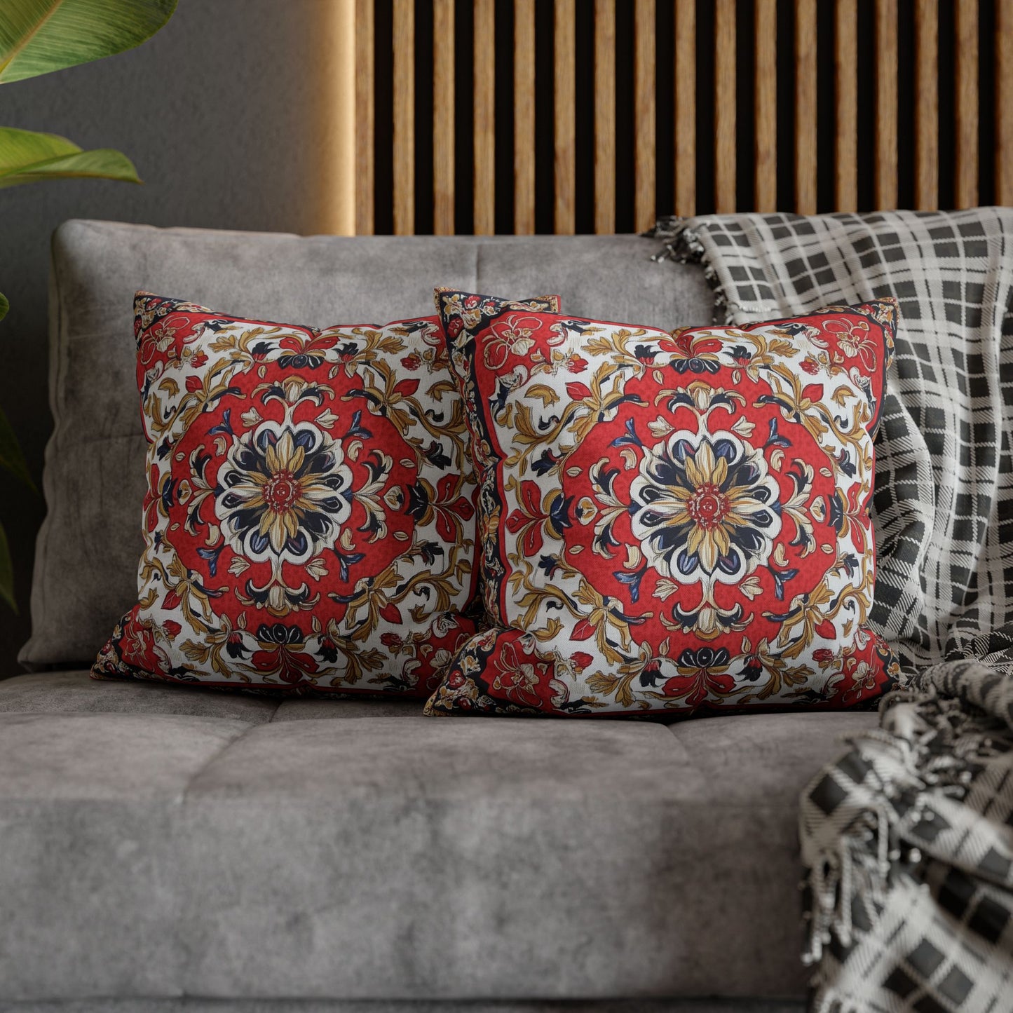 Vibrant Indian Design Pillow / Cushion Covers – Exquisite Home Decor by Sanskriti Arts