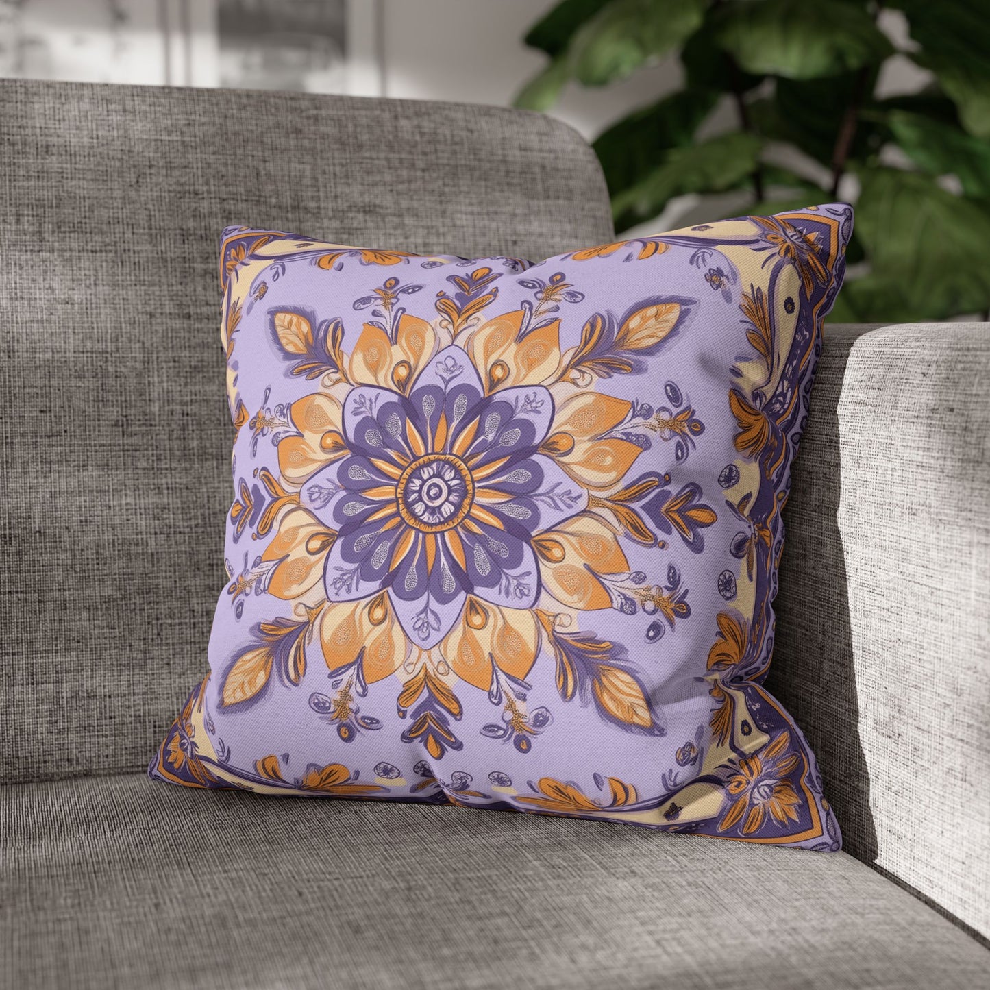 Vibrant Indian Design Pillow / Cushion Covers – Exquisite Home Decor by Sanskriti Arts